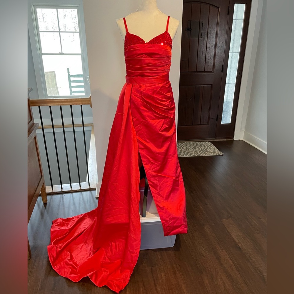Wedding Dress Brand NWOT Red formal dress.
